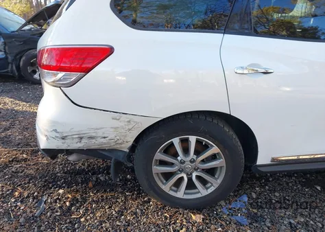 2013 Nissan Pathfinder Sl z USA, uszkodzony, nr VIN 5N1AR2MN0DC616597